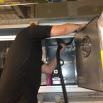 Air handling unit cleaning