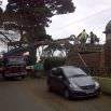 Gutter Cleaning at Fowey Hall