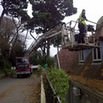 Gutter Cleaning at Fowey Hall