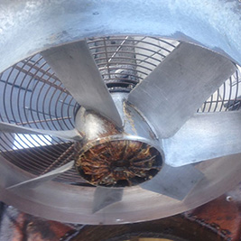 kitchen extraction fan cleaning